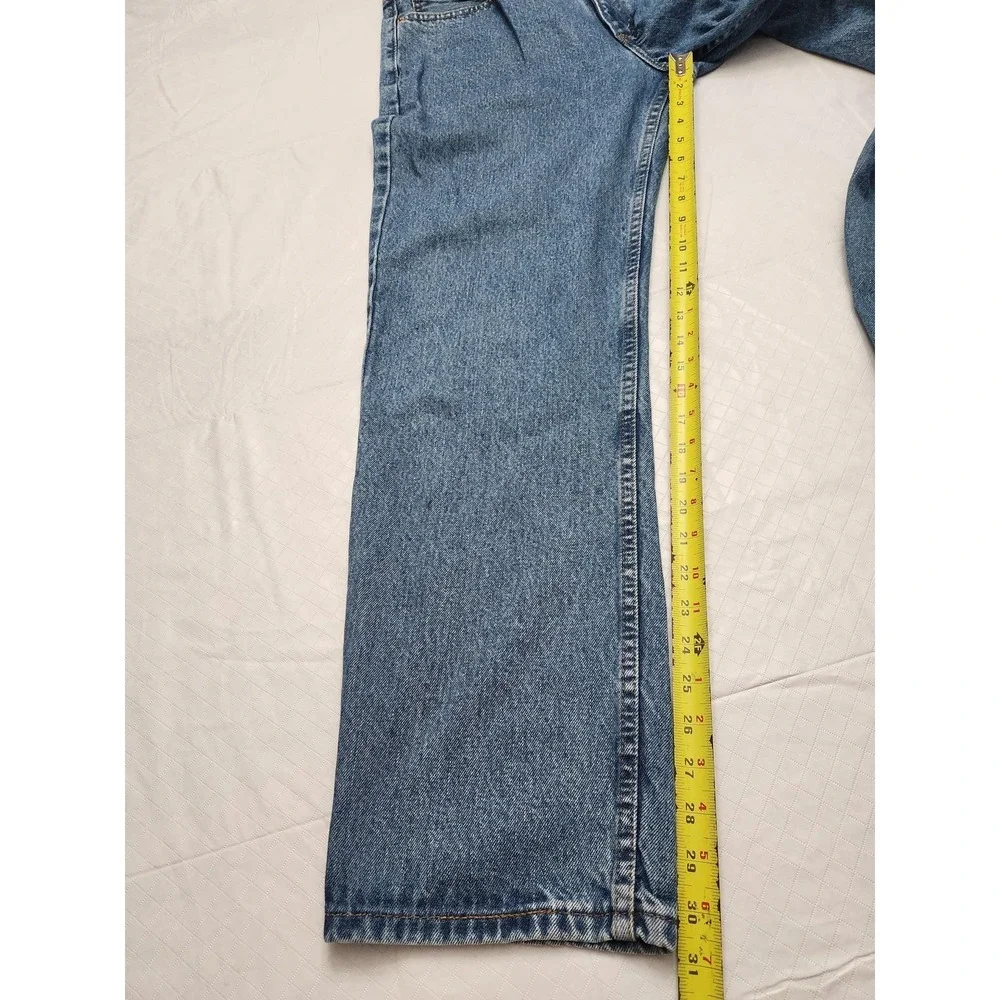 Levis 550 Jeans Mens 34x32 Blue Medium Wash Relaxed Tapered Denim Pants